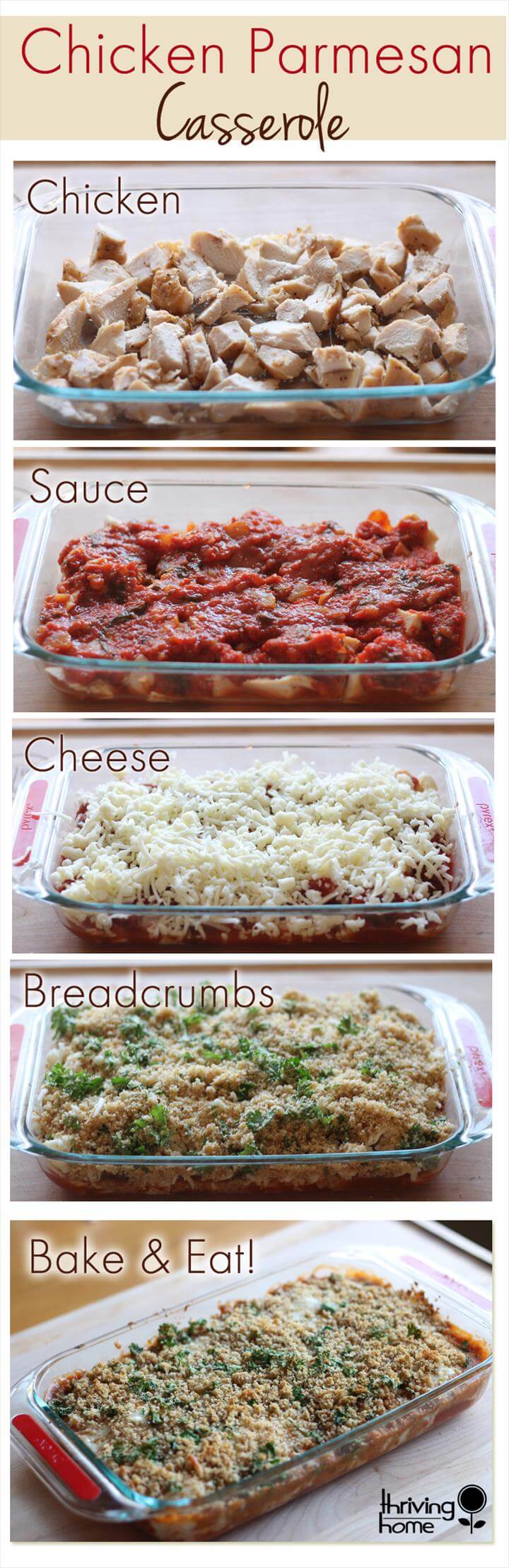 chicken parmesan casserole