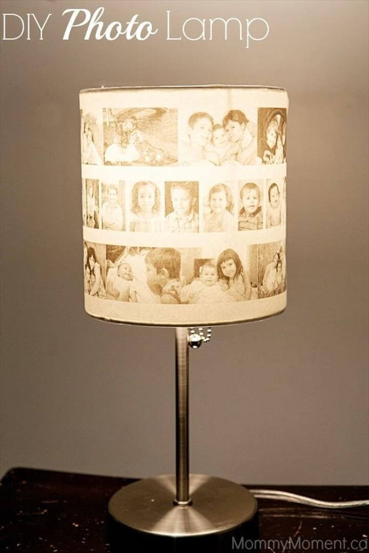 Custom Photo Lampshade