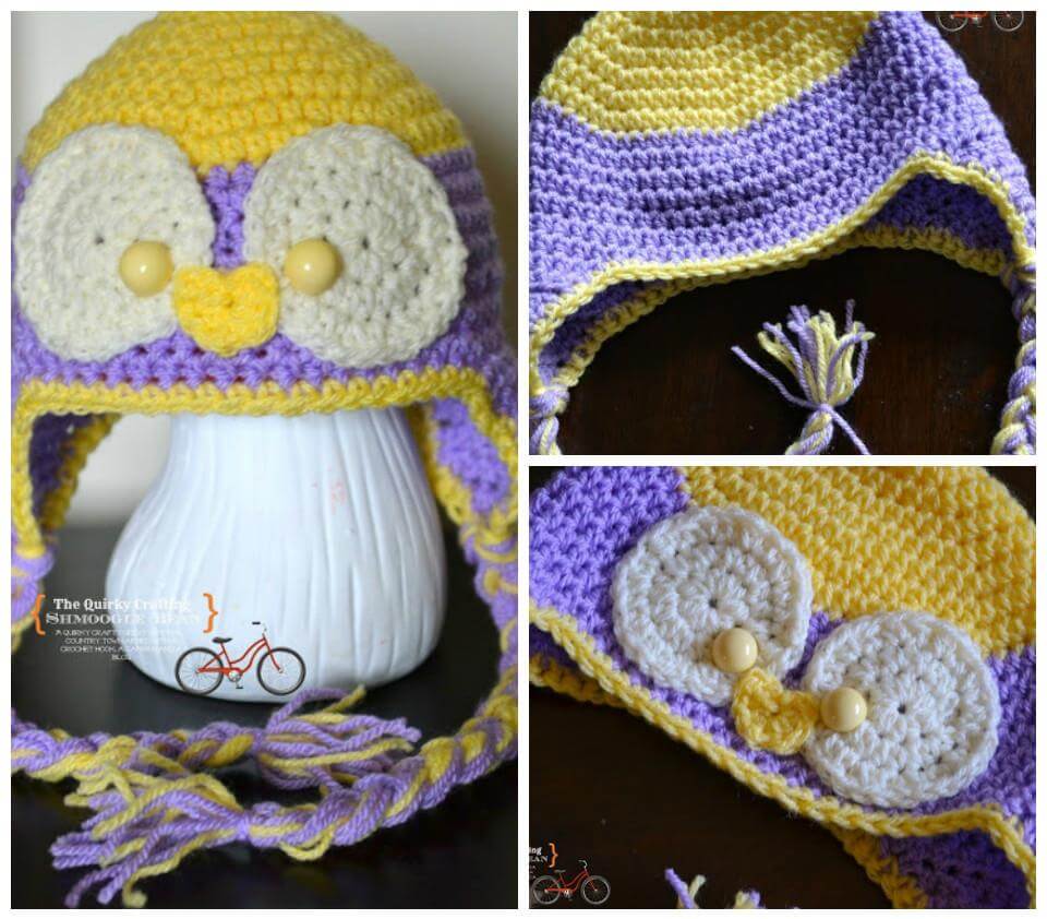 free crochet baby bird hat pattern