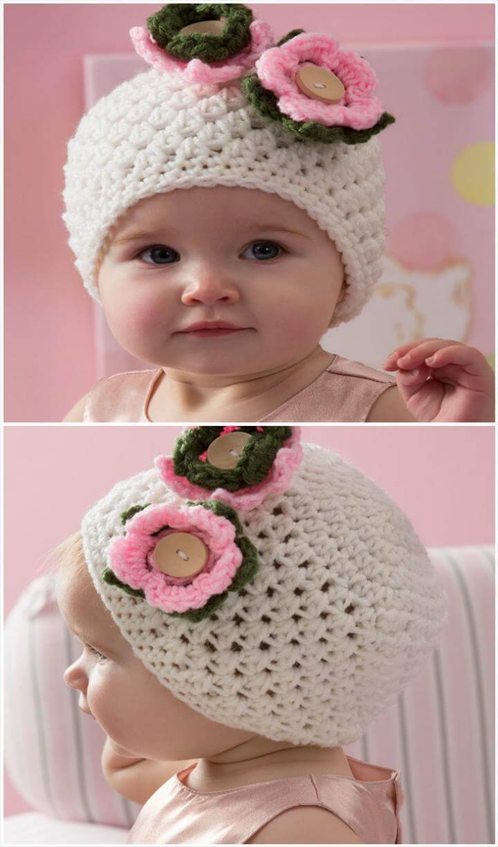 charming baby crochet darling hat