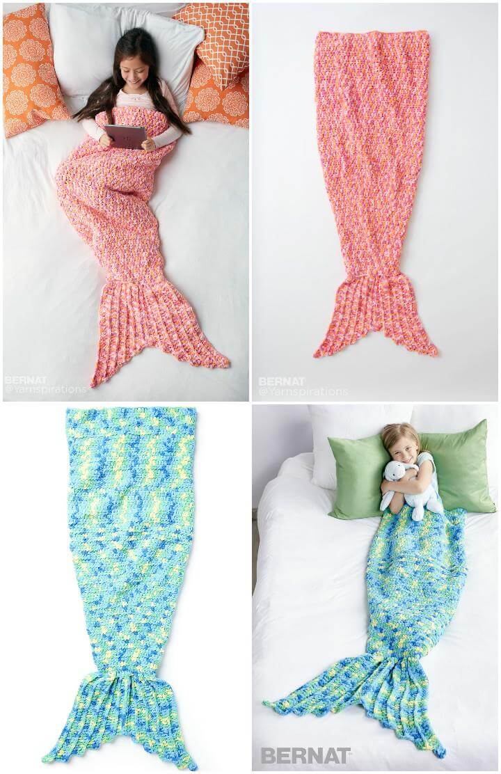 22-free-crochet-mermaid-tail-blanket-patterns-diy-crafts