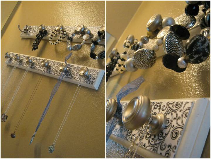 smartly made wall hanging jewelry organizers