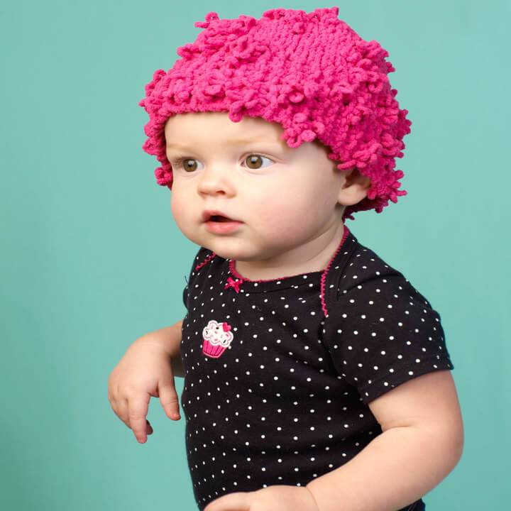 lovely crochet baby hat