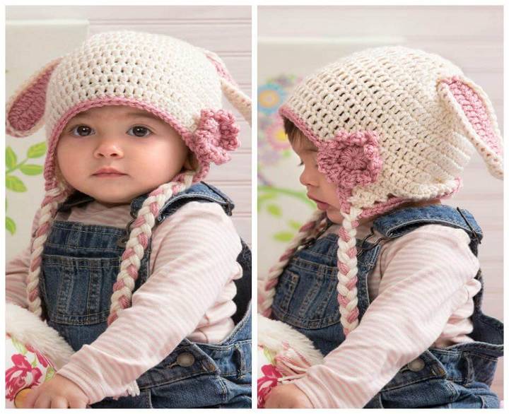 cute baby bunny hat crochet pattern