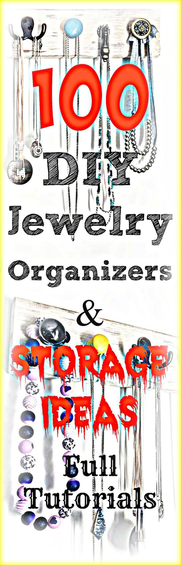 DIY Jewelry Organizers