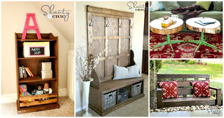 90 DIY Furniture Projects with Step by Step Plans