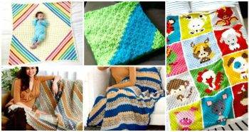 Free Corner to Corner Crochet Baby Blanket Patterns