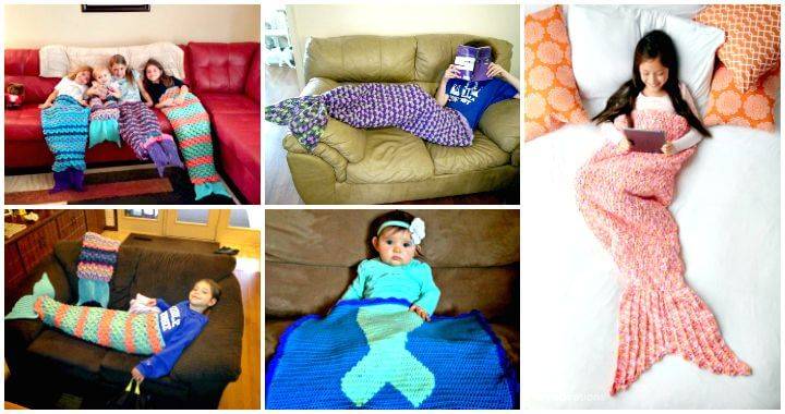 Crochet Mermaid Tail Patterns - 30 Free Crochet Patterns - Diy & Crafts