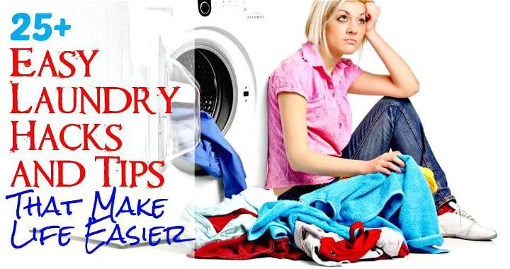 25+ Easy Laundry Hacks and Tips That Make Life Easier - DIY Crafts