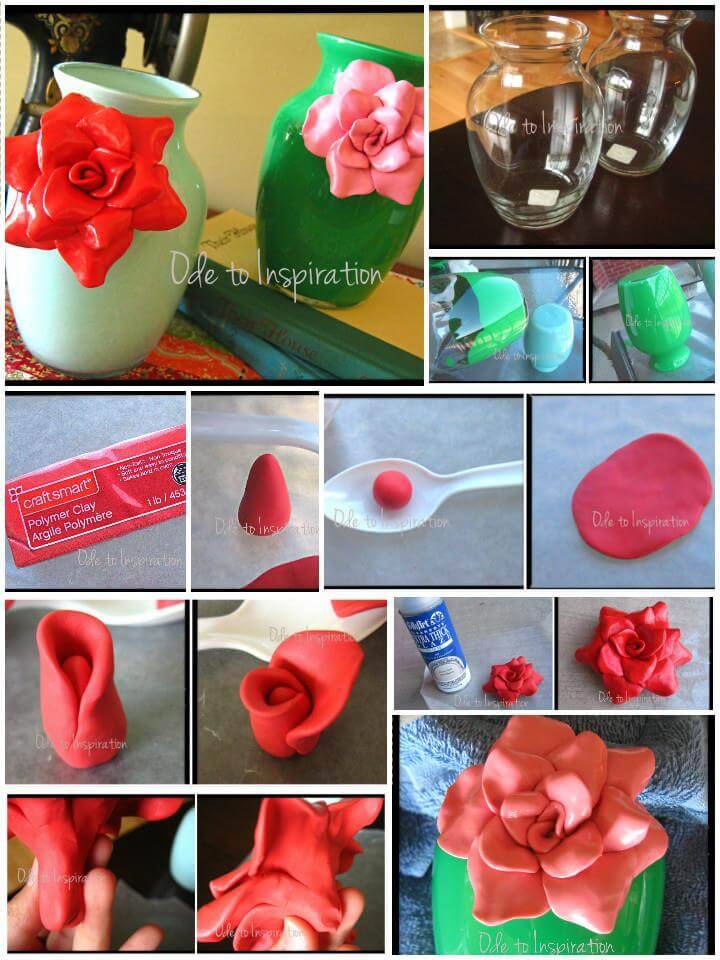 DIY anthropologie inspired vase