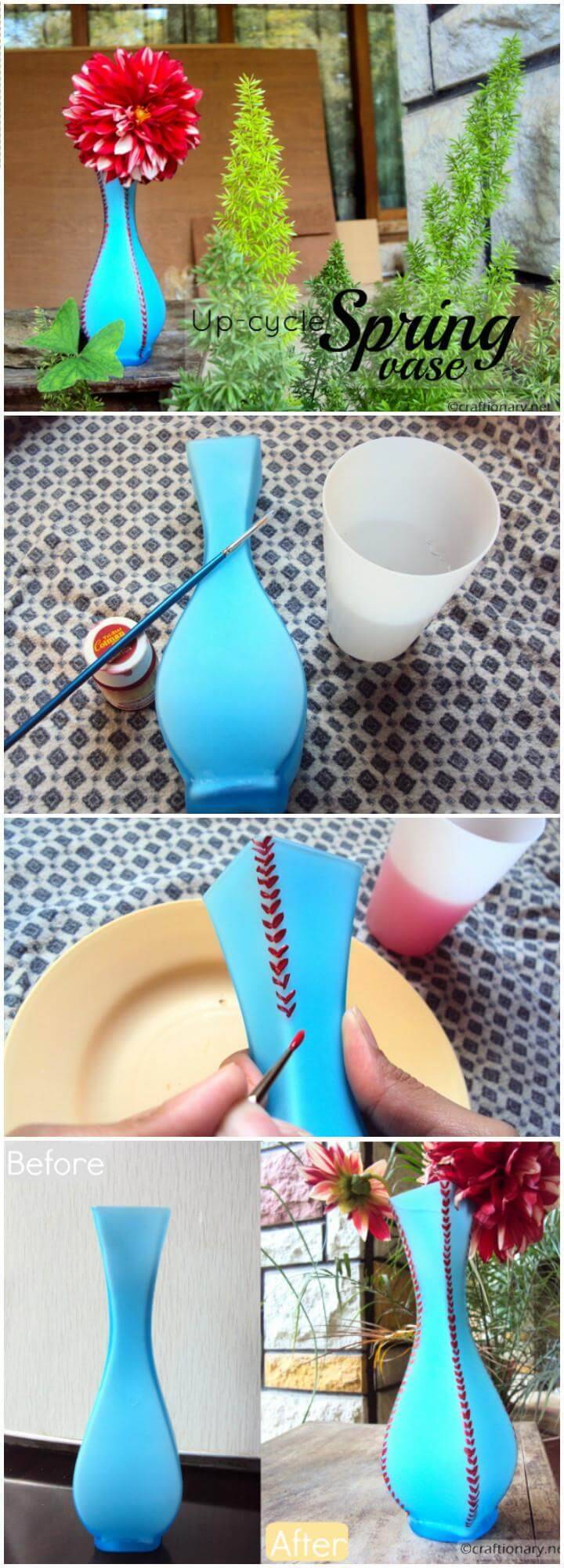 DIY Painting Vases