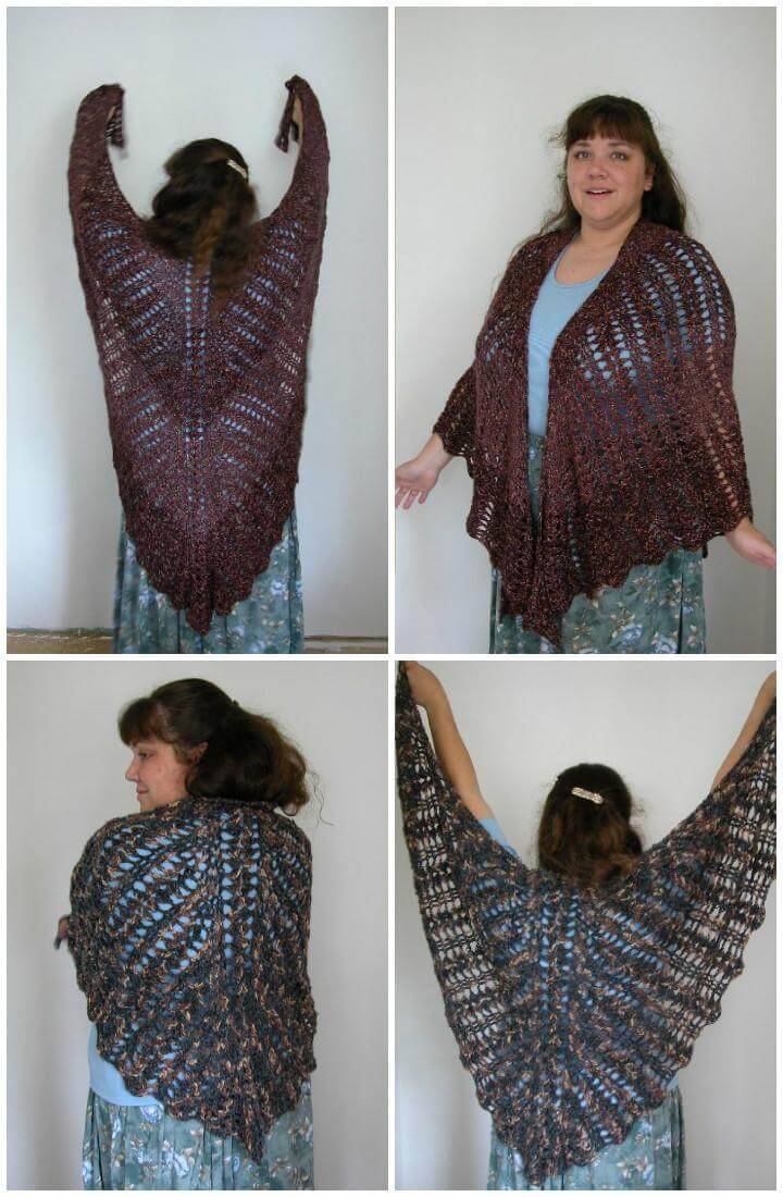 free breathy crochet shawl pattern