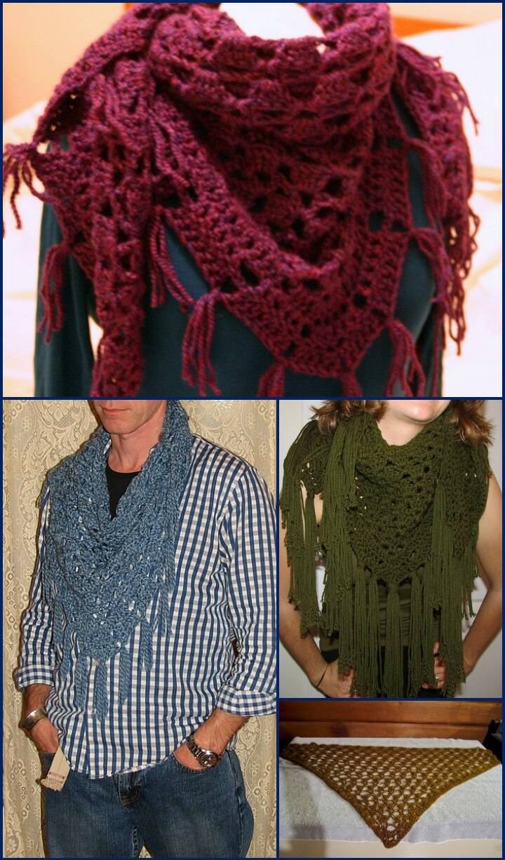 crochet cloudburst shawl