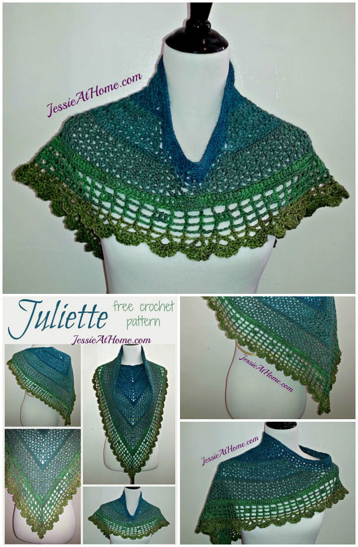 100 Free Crochet Shawl Patterns - Free Crochet Patterns - DIY & Crafts