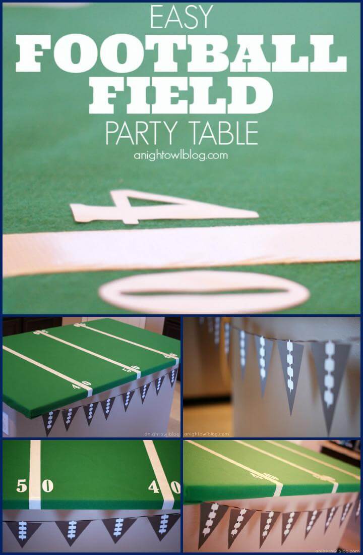 vinyle upgraded football field table