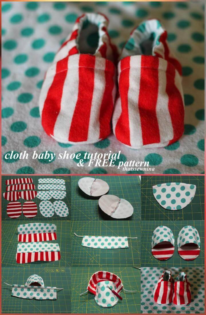 handmade cloth baby shoes