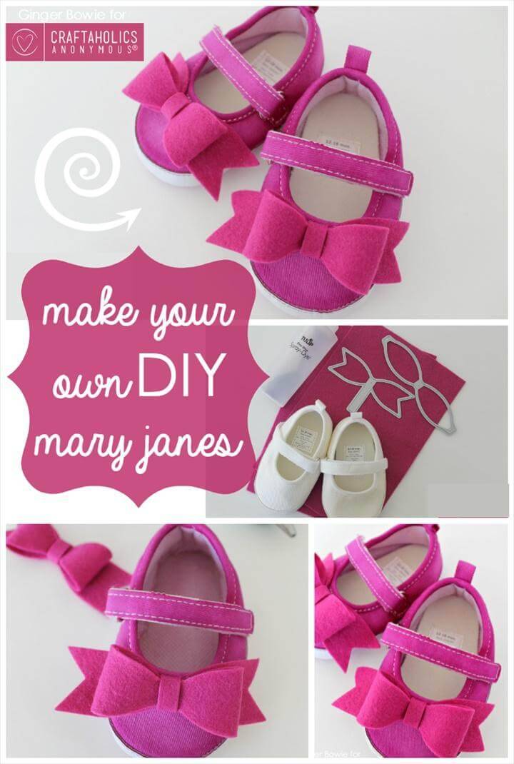 easy yet stylish DIY Mary Janes