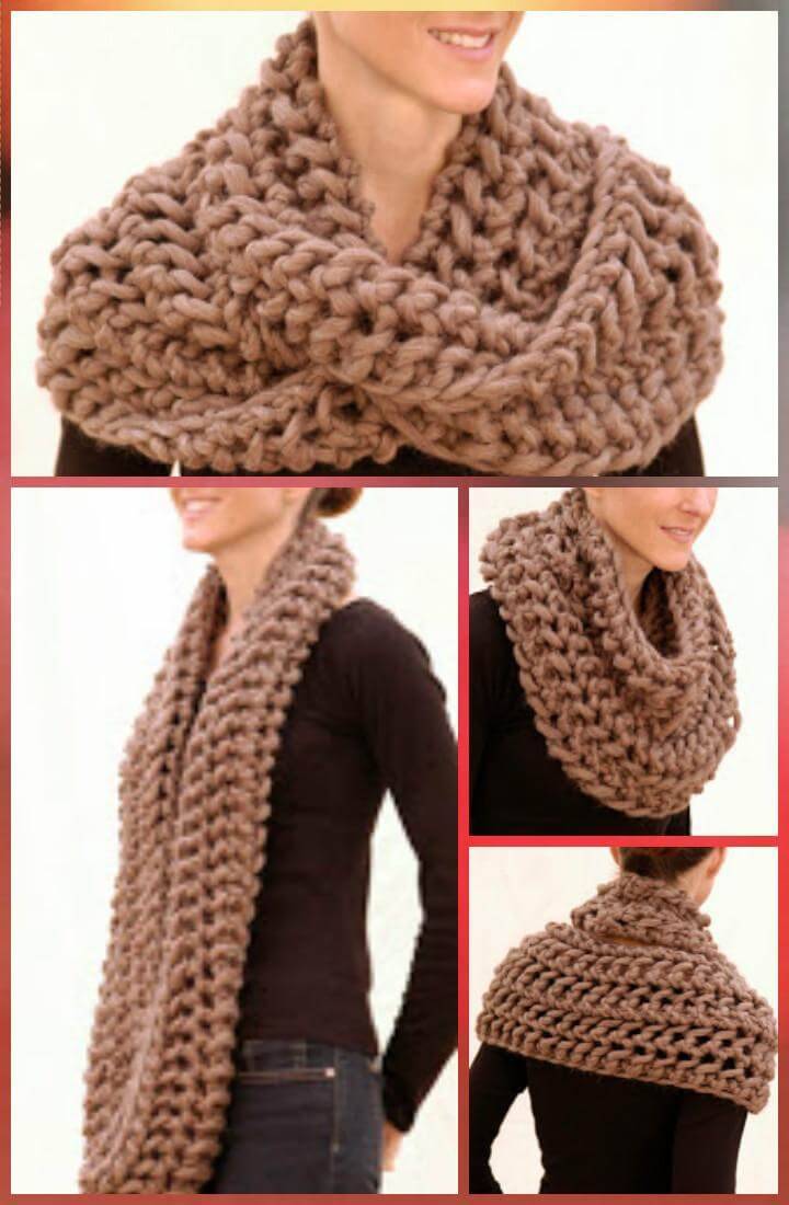 super chunky infinity scarf