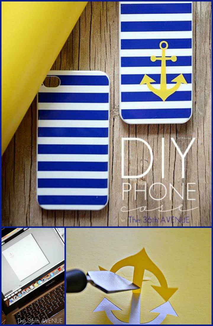 customized vinyl silhouette phone case