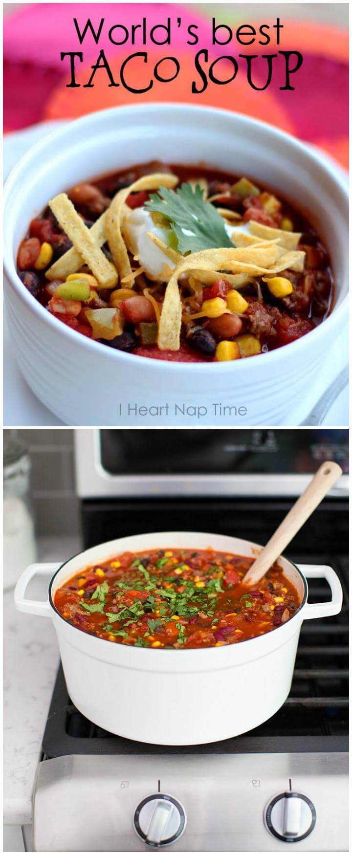 15 Delicious Taco Soup Recipes ⋆ DIY Crafts