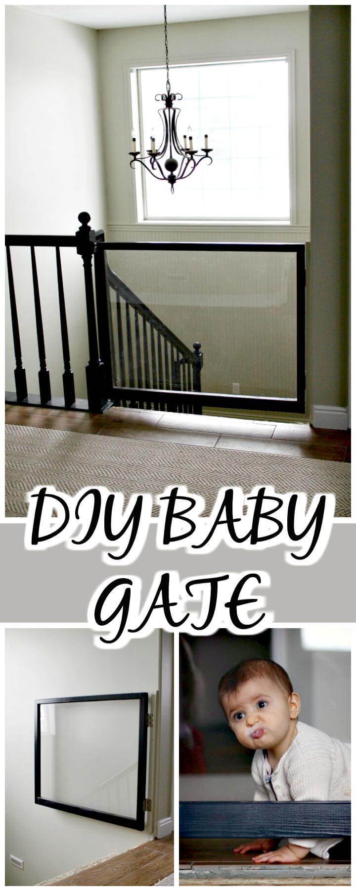 plexiglass baby gate