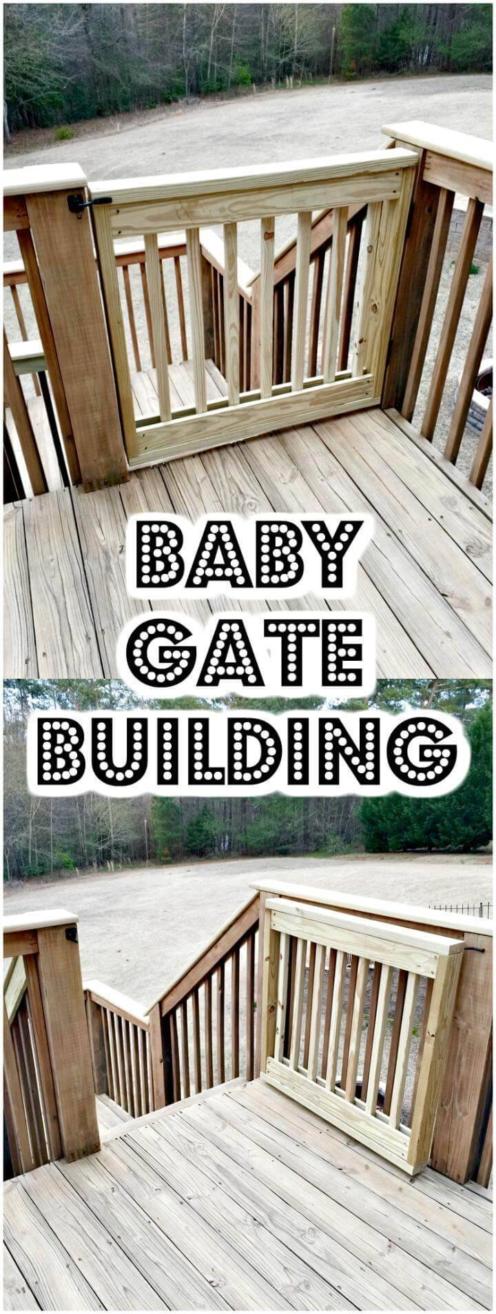 DIY baby gate tutorial