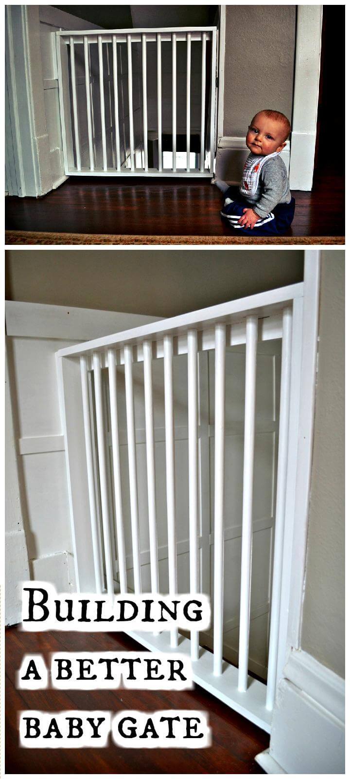 pvc baby gate