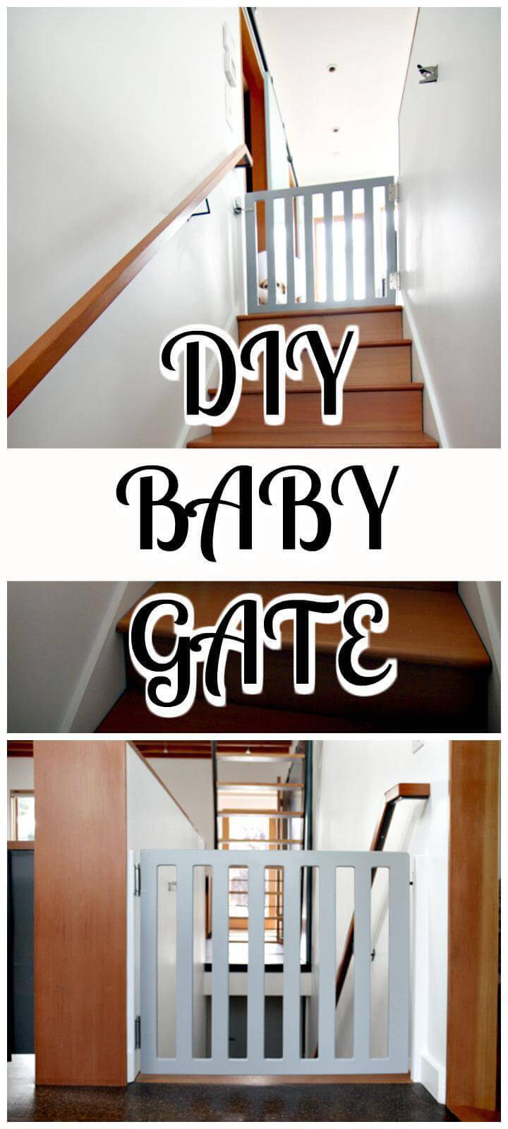 self-made baby gate