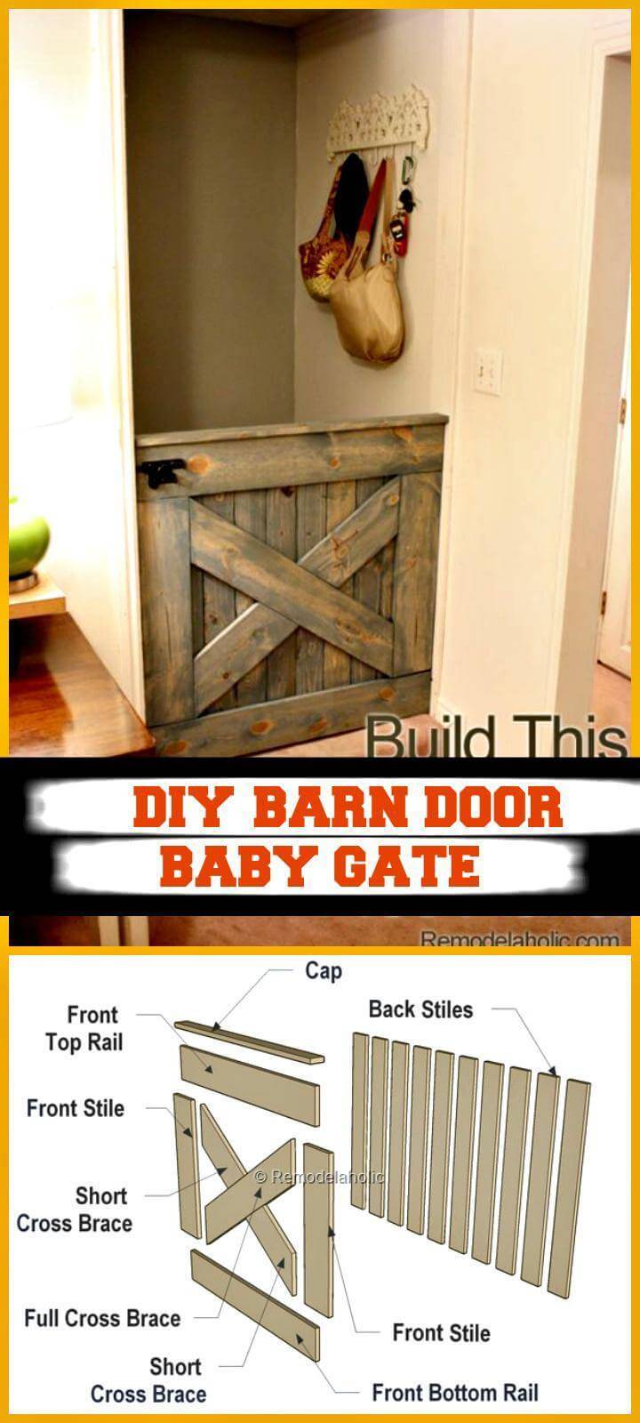 easy barn door baby gate