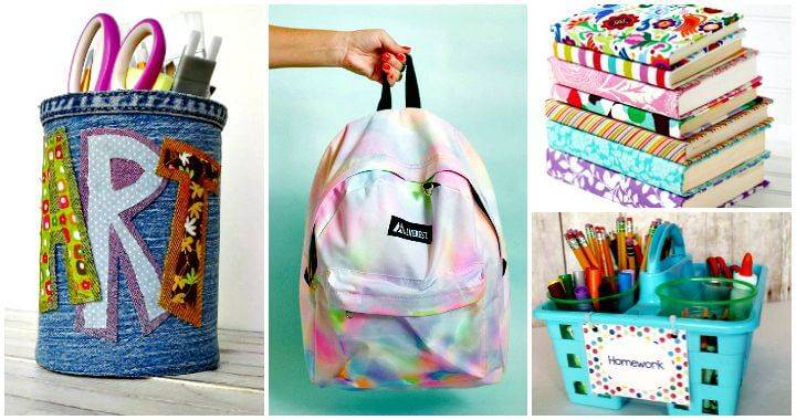 Diy Back To School Projects