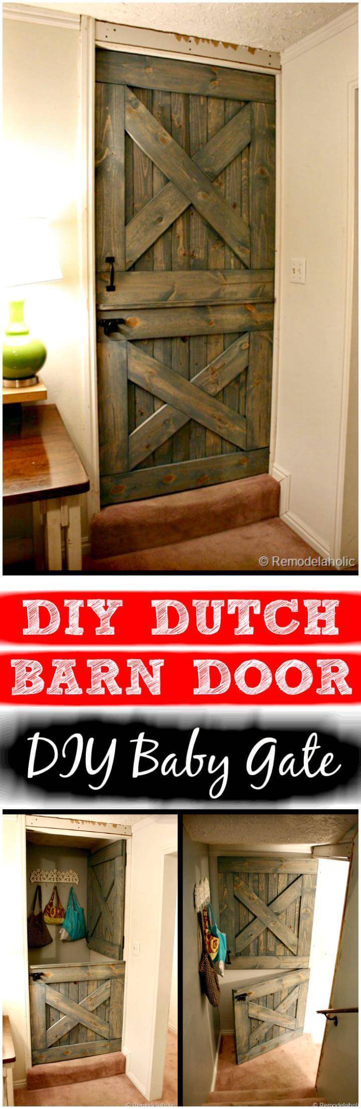 DIY dutch barn door or baby gate