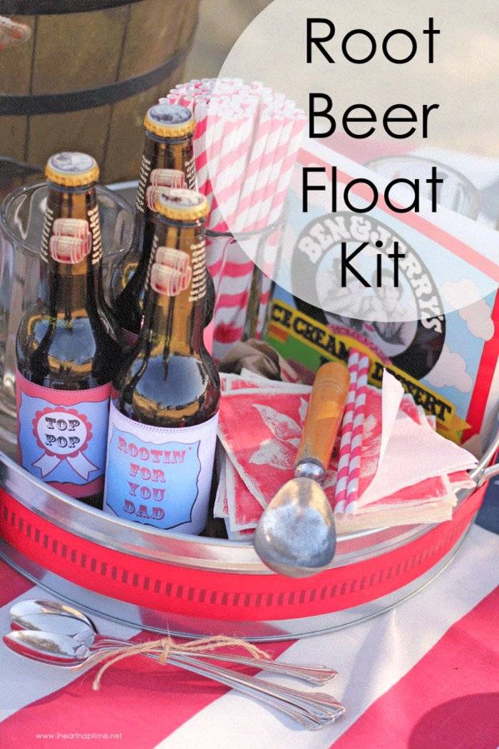 root beer float gift basket