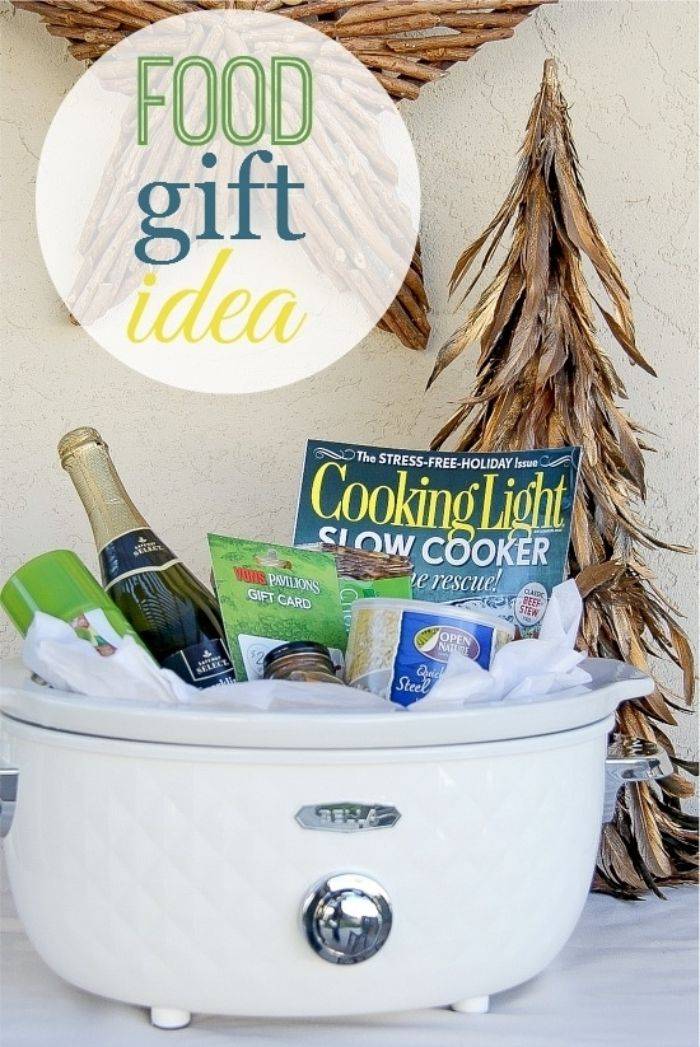 easy food gift basket idea