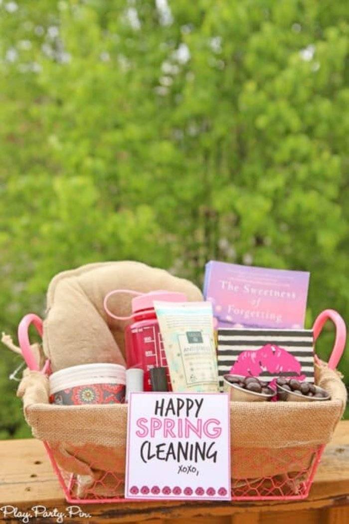 self-made gift basket