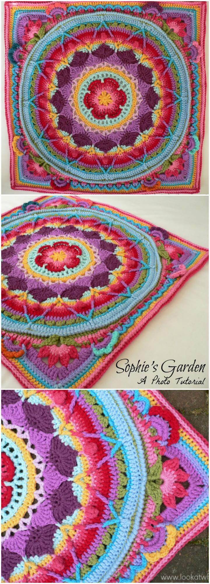 beautiful crochet madala pattern