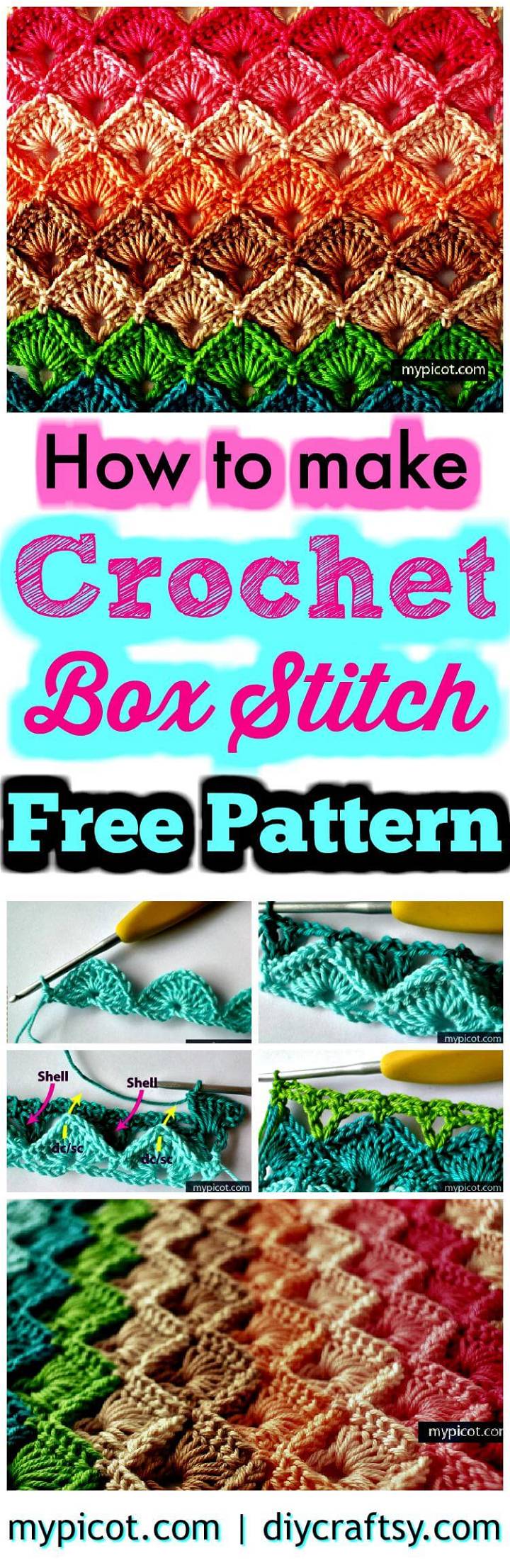 Crochet Box Stitch