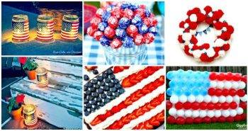 DIY 4th of July Decorations - Patriotic Fourth of July Projects