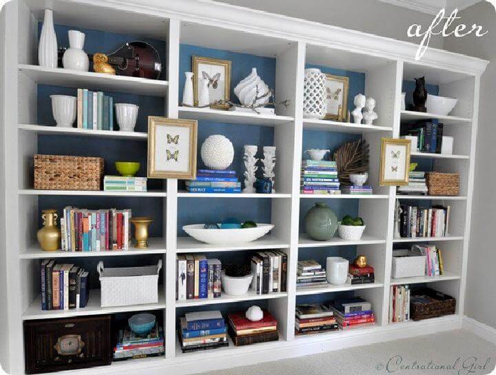 DIY Billy Bookshelves