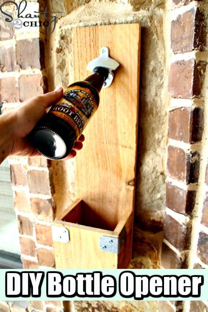 DIY Bottle Opener Father's Day Gift