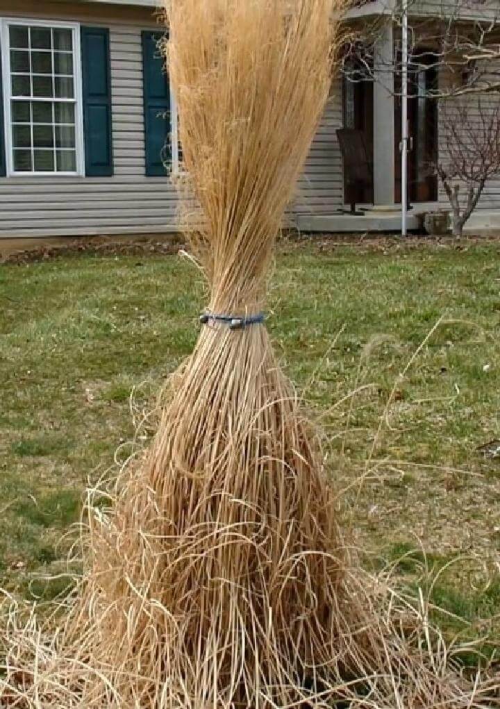 DIY Bungee Cord Garden Grasses Ornamental Trimming