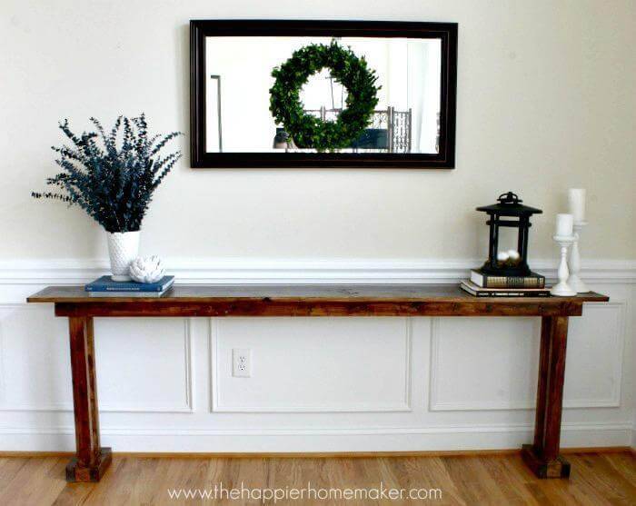 DIY CONSOLE TABLE FOR $20