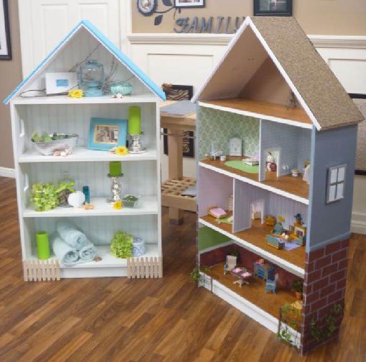 DIY Dollhouses Made of IKEA BILLY Bookcase