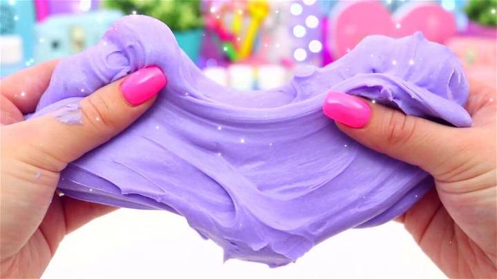 DIY FLUFFY Purple Violet SLIME! How To Make Easily The BEST Slime