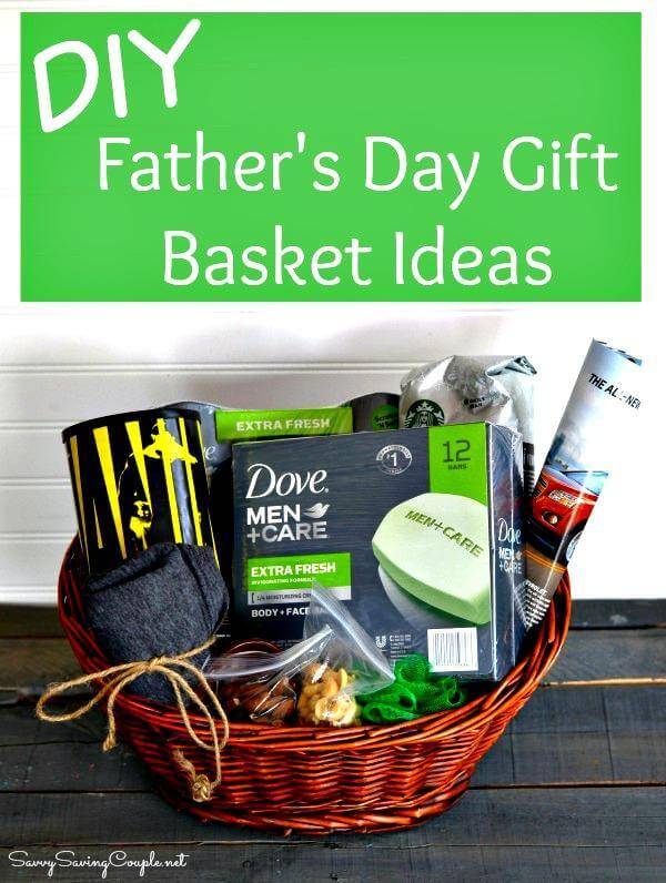 DIY Father's Day Gift Basket with Dove Men Care