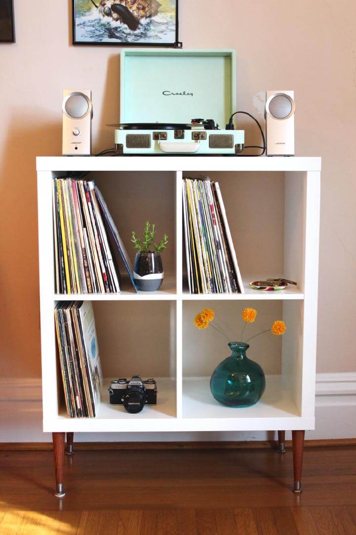 IKEA Kallax Vinyl Record Shelf