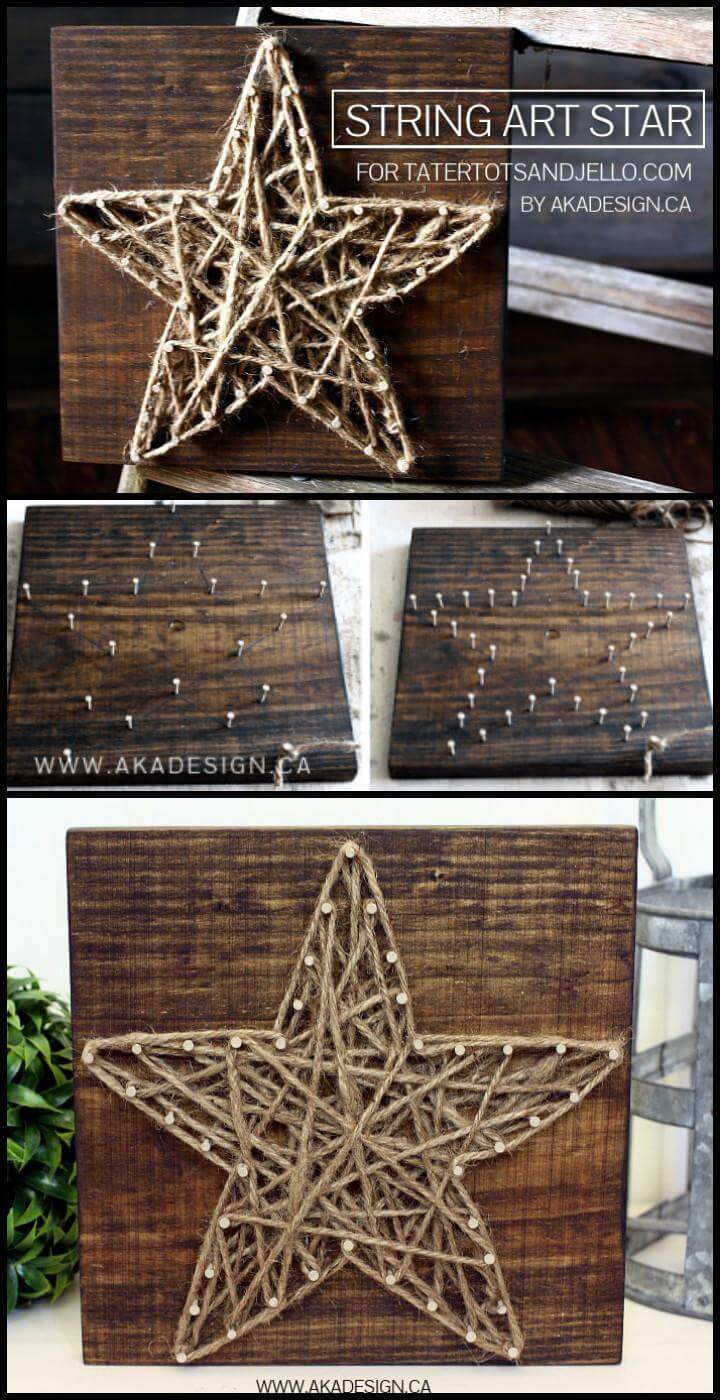 DIY String Art Sign