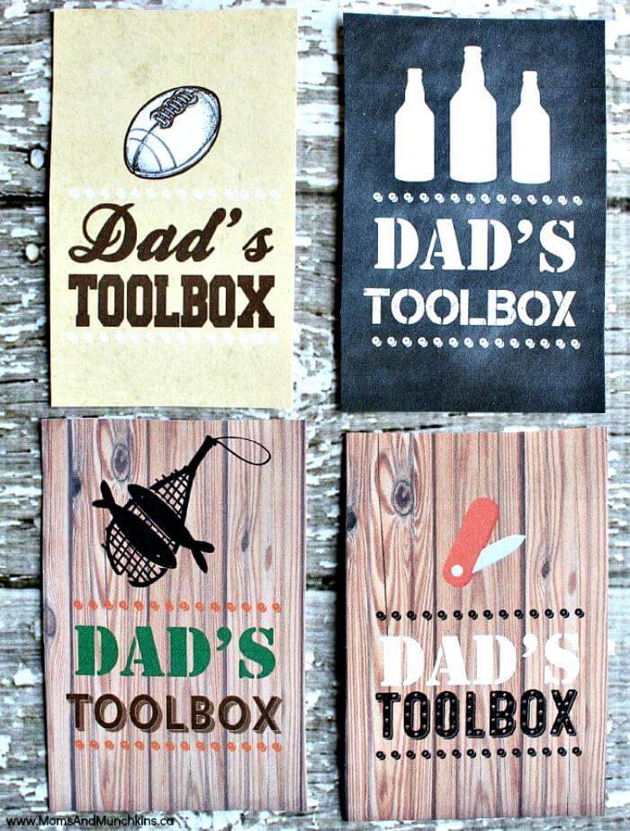 DIY Dad’s Toolbox – Free Father’s Day Printable