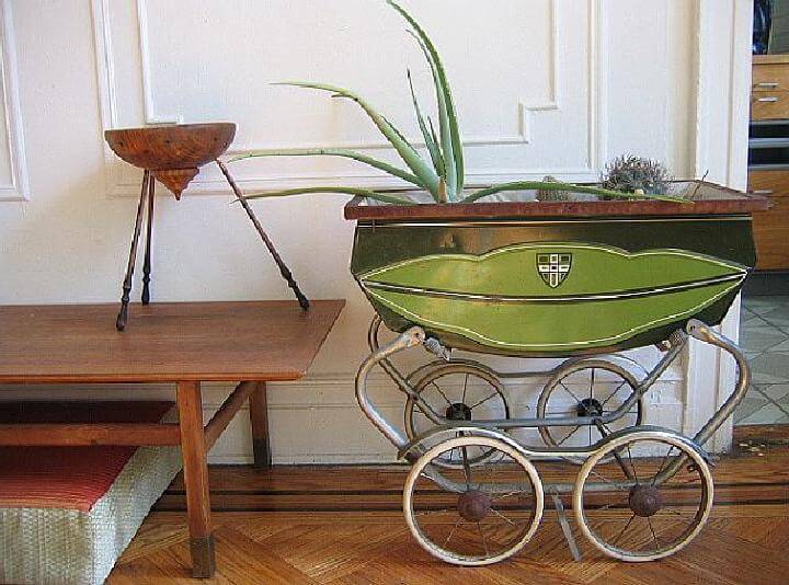 DIY Beautiful Pram Planter