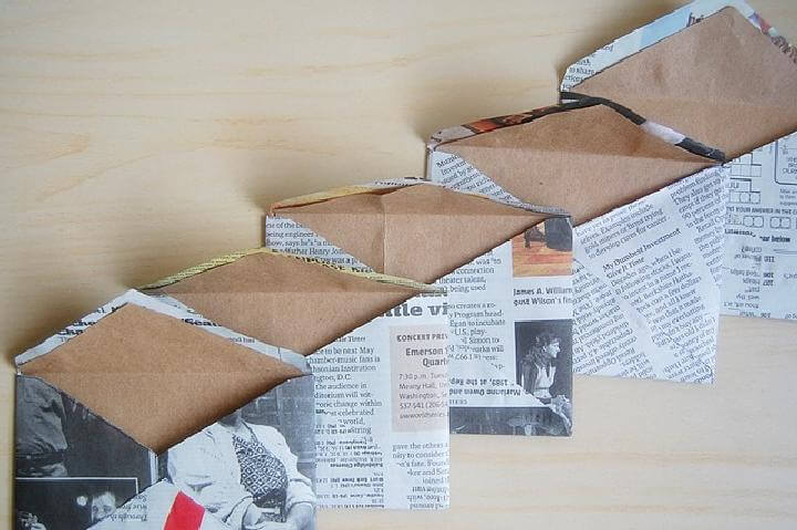 Easy Newspaper Envelopes