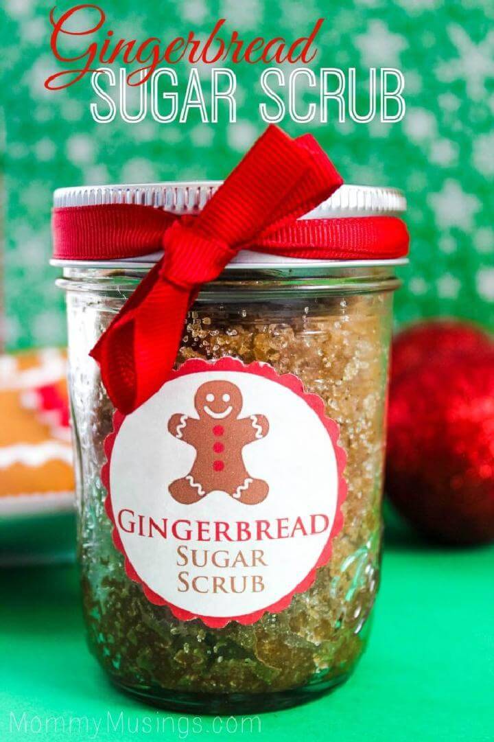 DIY Gingerbread Sugar Scrub Recipe